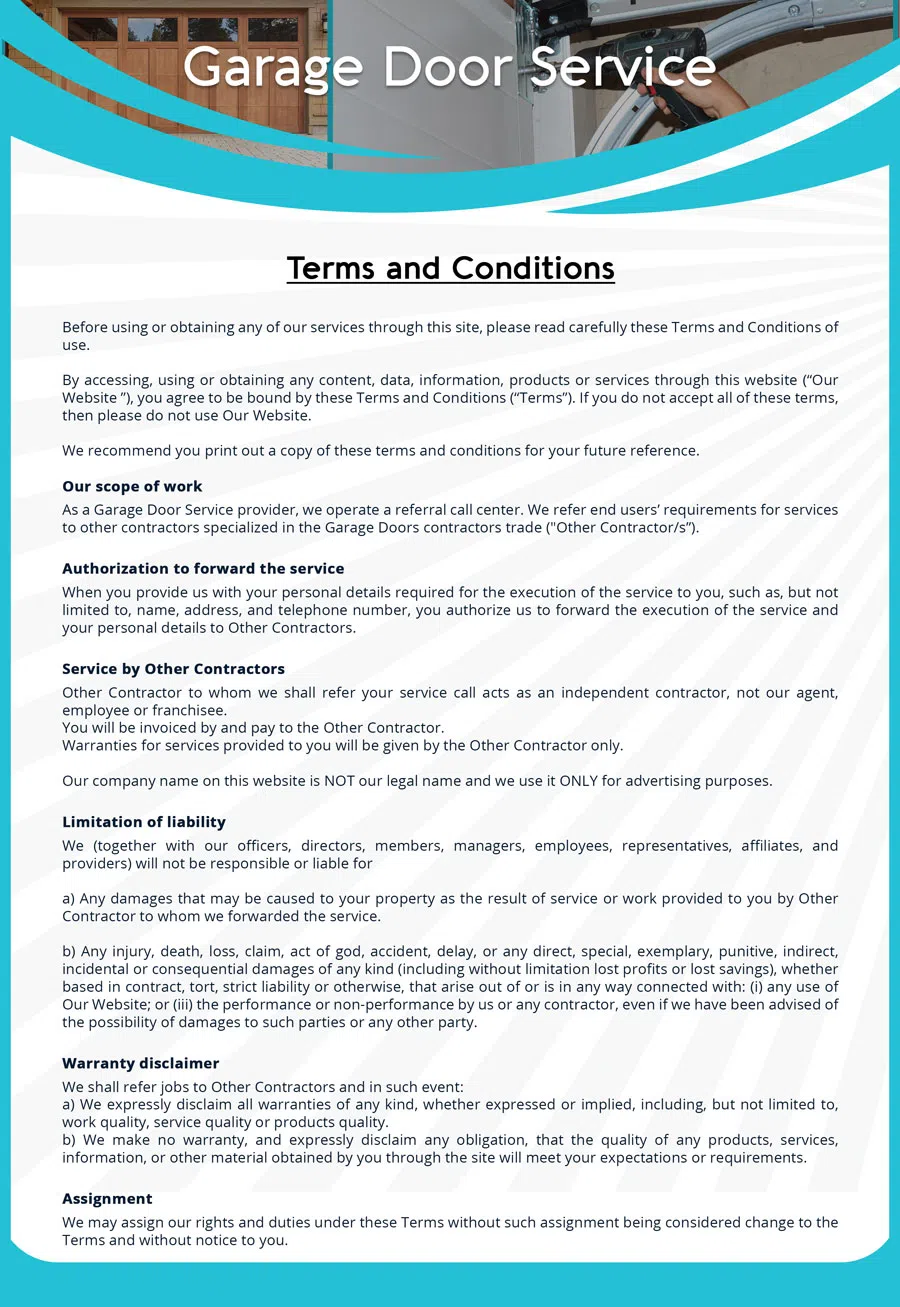 Trust Garage Door Service Bowie, MD 301-264-5655